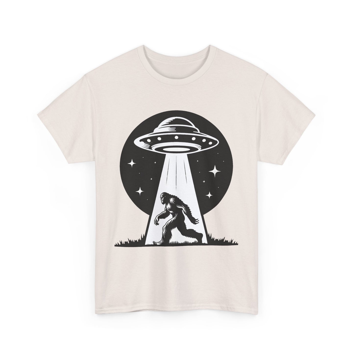 Bigfoot UFO Unisex Tee Graphic Design T-Shirt, GraphicTees, png, sublimation