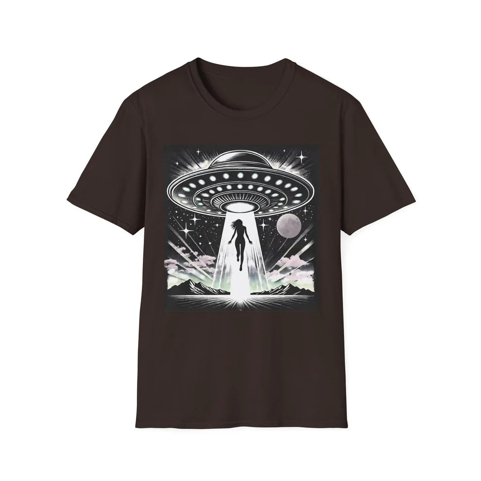 Cosmic Alien Abduction T-Shirt, Retro UFO Shirt