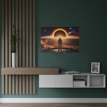 Astronaut Watching Blackholes, Satin Poster, Space Art Print, Cosmic Decor, Wall Art for Space Lovers, Unique Gift for Astronaut Fans, t-shirts, tshirts, tees