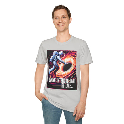 Interstellar BlackHole, Space Voyager Graphic Tee, Going Interstellar T-Shirt, Astronaut Shirt, Gift for Sci-Fi Lovers, Cool Casual Wear, t-shirts