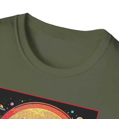 Astronaut Adventure T-Shirt | Cosmic Space Tee, Unisex Graphic Shirt, Gift for Space Lovers, Festival Wear, Outer Space Design