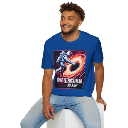 Interstellar BlackHole, Space Voyager Graphic Tee, Going Interstellar T-Shirt, Astronaut Shirt, Gift for Sci-Fi Lovers, Cool Casual Wear, t-shirts