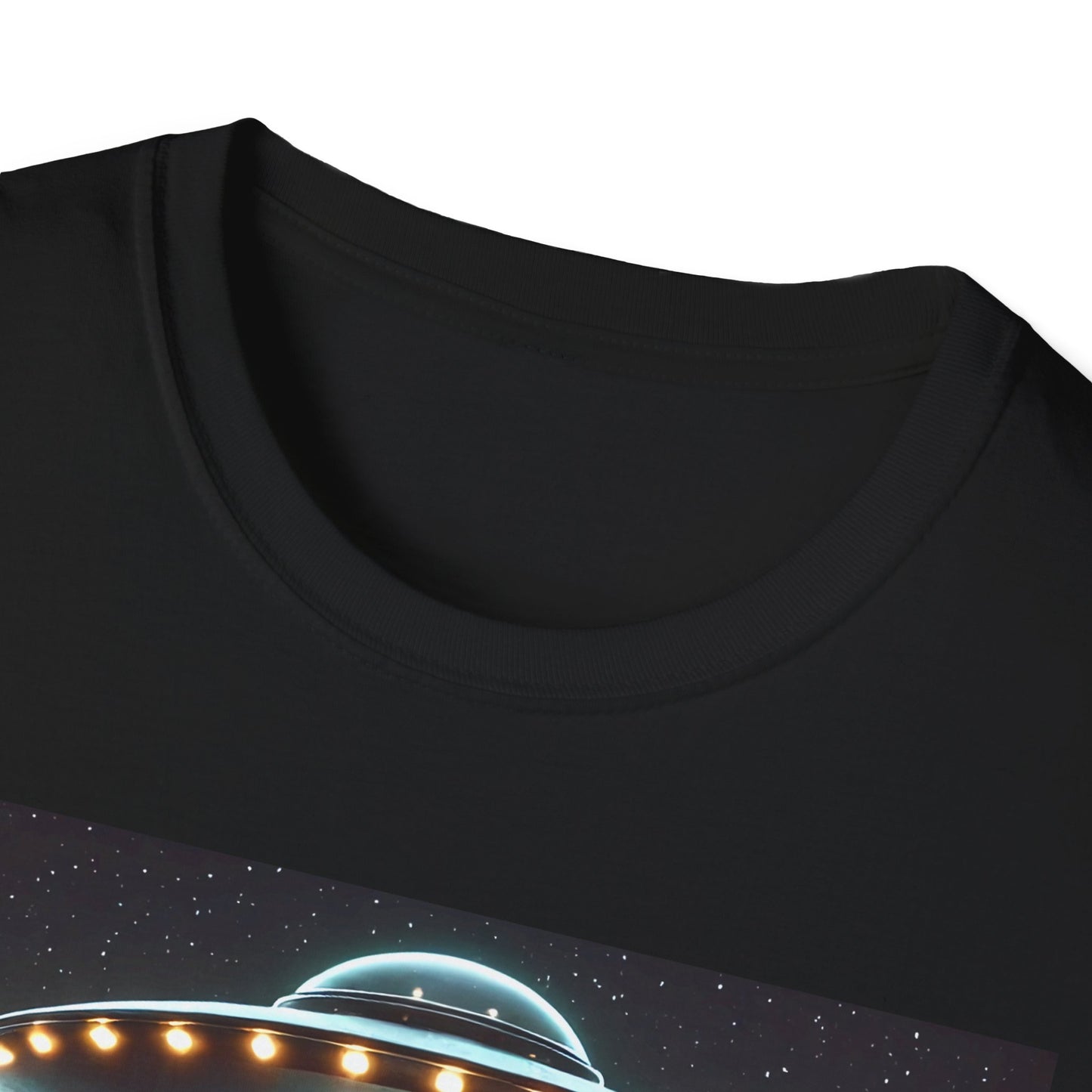 Funny UFO Abduction Unisex T-Shirt, Alien Theme Tee, Gift for Sci-Fi Lovers, Cool Graphic Shirt, Quirky Apparel, Unique Vintage Style