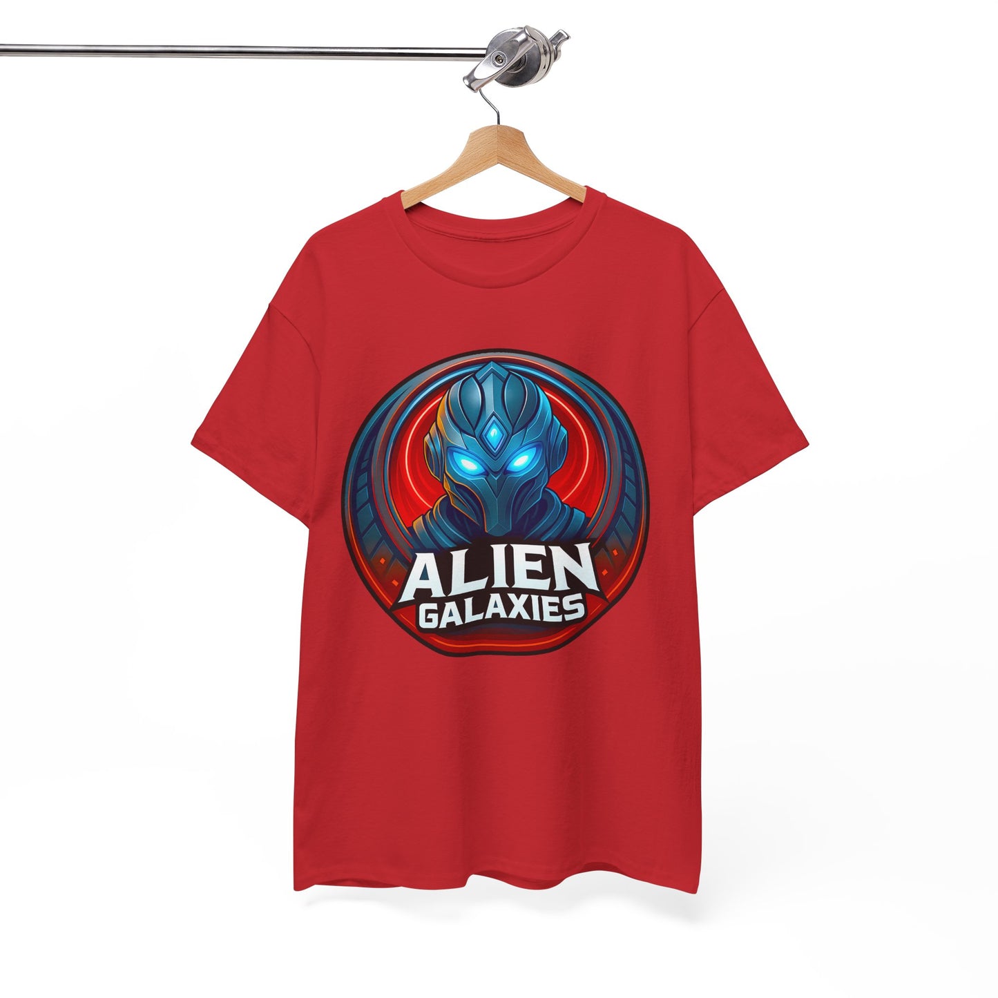 Alien Galaxies T-Shirt — Sci‑Fi Alien Emblem Tee, unisex, t-shirt, png, graphic design