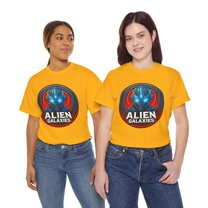 Alien Galaxies T-Shirt — Sci‑Fi Alien Emblem Tee
