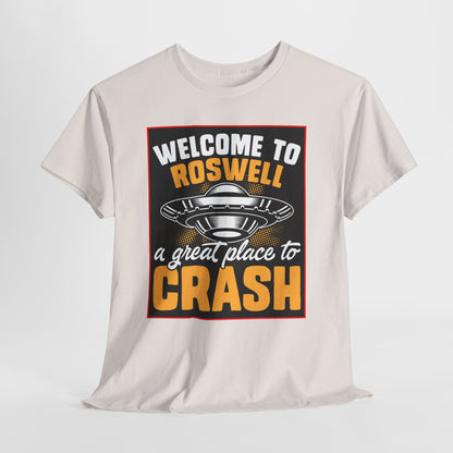 Roswell, UFO, Unisex Heavy Cotton Tee, graphic design, png, t-shirts, t-shirt, tshirts