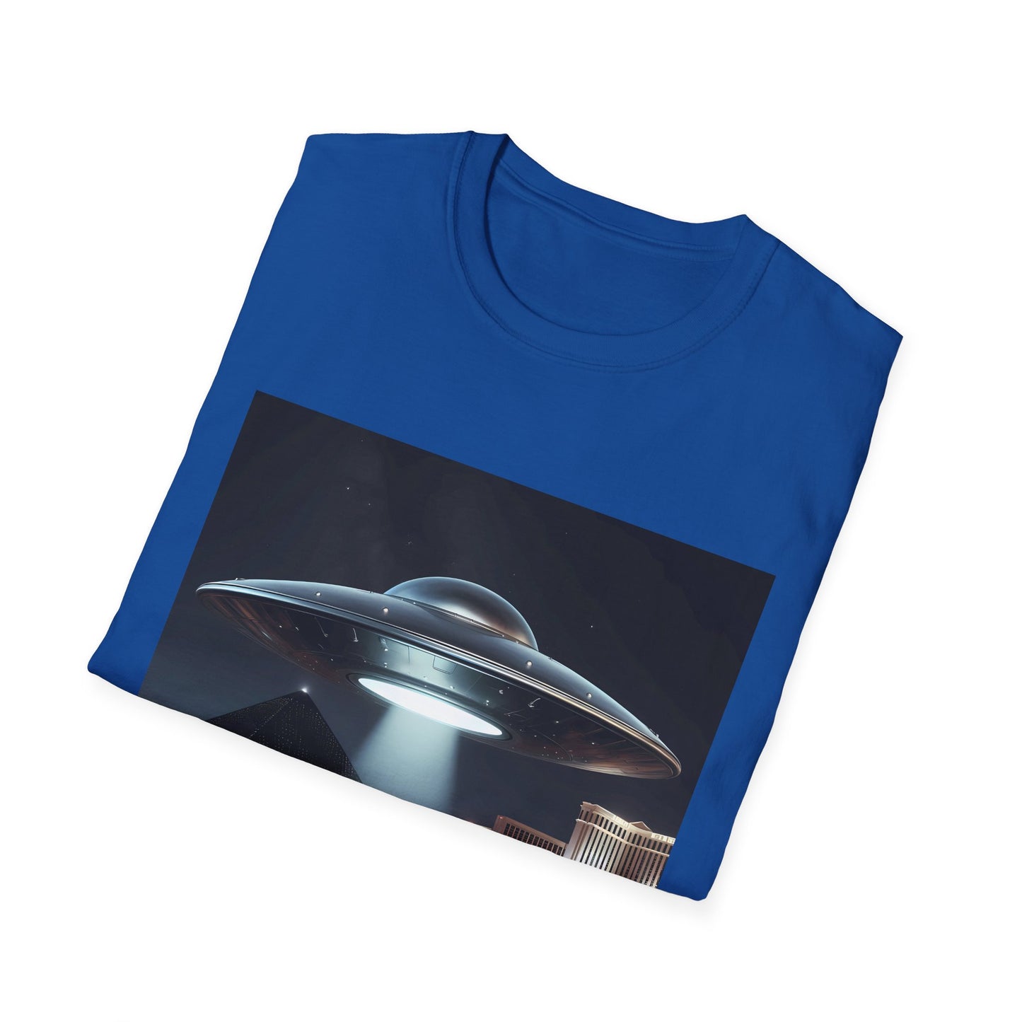 Las Vegas UFO, Vintage UFO Graphic Unisex T-Shirt, Retro Tee for Sci-Fi Lovers, Gift for Space Enthusiasts, Cool Alien Design, Unique Casual Wear