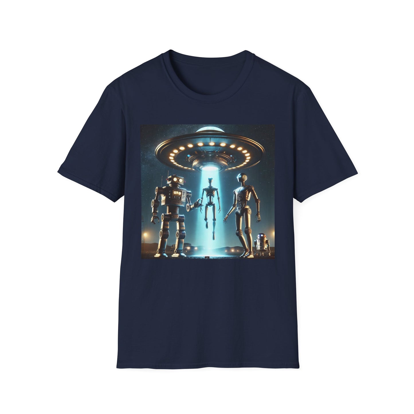 Retro Sci-Fi Unisex T-Shirt, Alien Design Shirt, Gift for Space Lovers, Cool Graphic Tee, Perfect for Sci-Fi Fans, Casual Wear