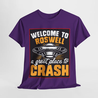 Roswell, UFO, Unisex Heavy Cotton Tee, graphic design, png, t-shirts, t-shirt, tshirts