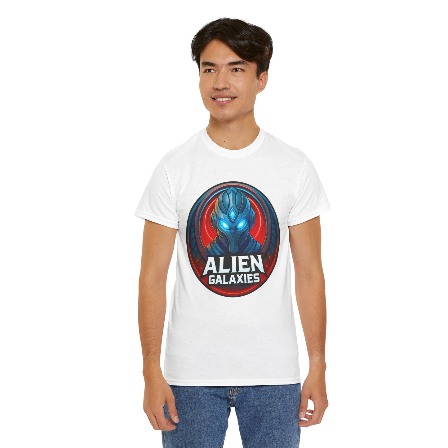 Alien Galaxies T-Shirt — Sci‑Fi Alien Emblem Tee