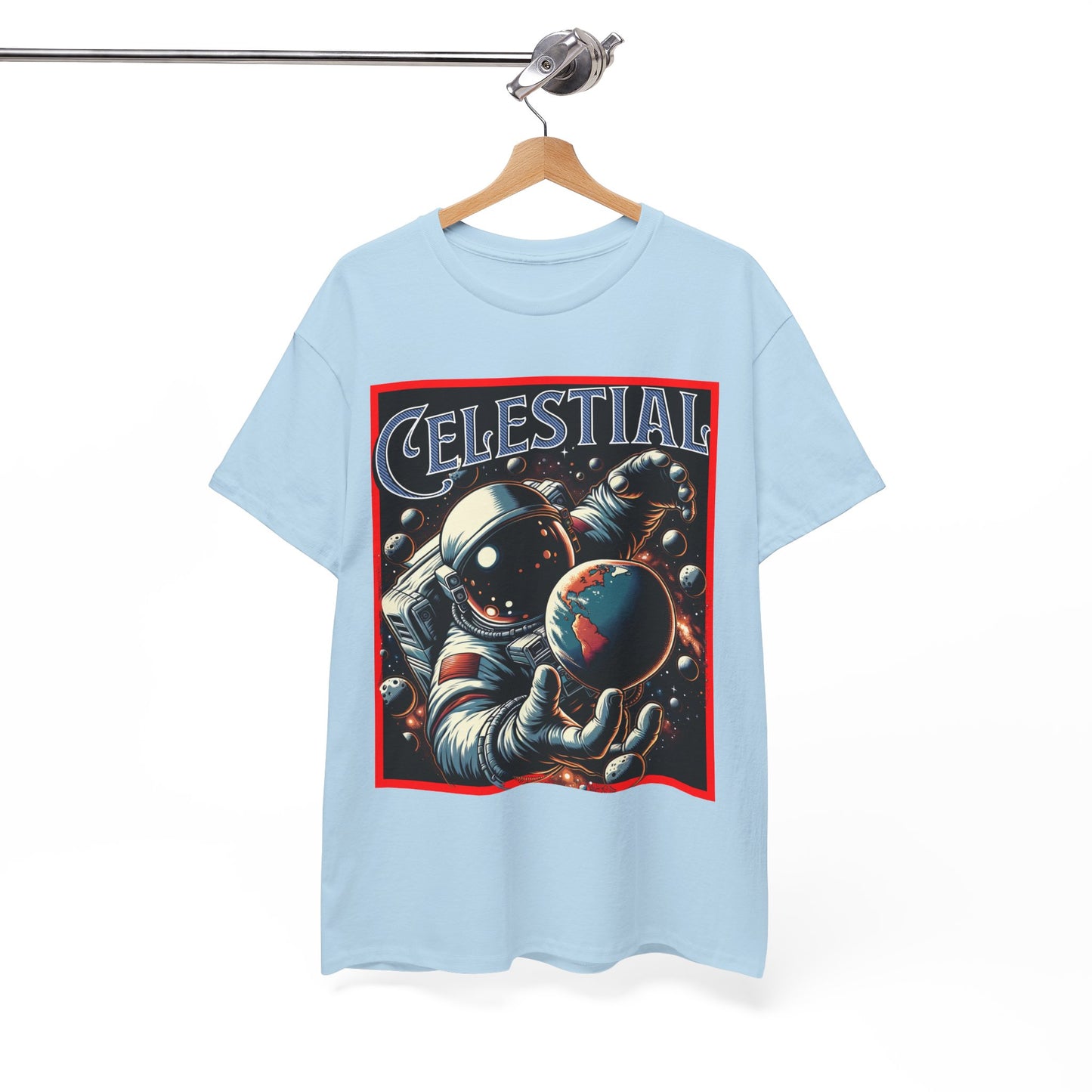 Celestial Astronaut Tee - Unisex Vintage Space Graphic T-Shirt, png, t-shirt, tshirts