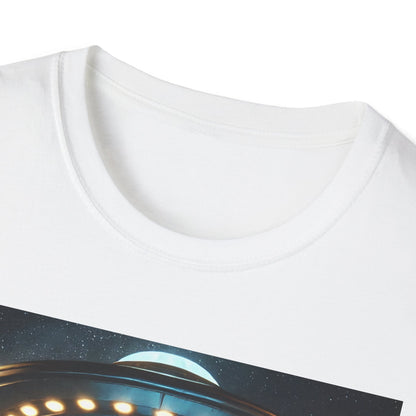 Retro Sci-Fi Unisex T-Shirt, Alien Design Shirt, Gift for Space Lovers, Cool Graphic Tee, Perfect for Sci-Fi Fans, Casual Wear