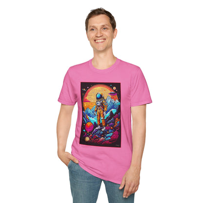 Astronaut Adventure T-Shirt | Cosmic Space Tee, Unisex Graphic Shirt, Gift for Space Lovers, Festival Wear, Outer Space Design