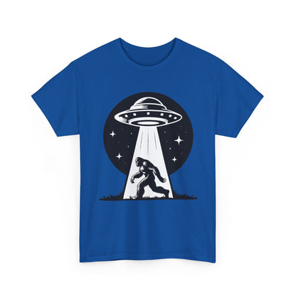 Bigfoot UFO Unisex Tee Graphic Design T-Shirt, GraphicTees, png, sublimation