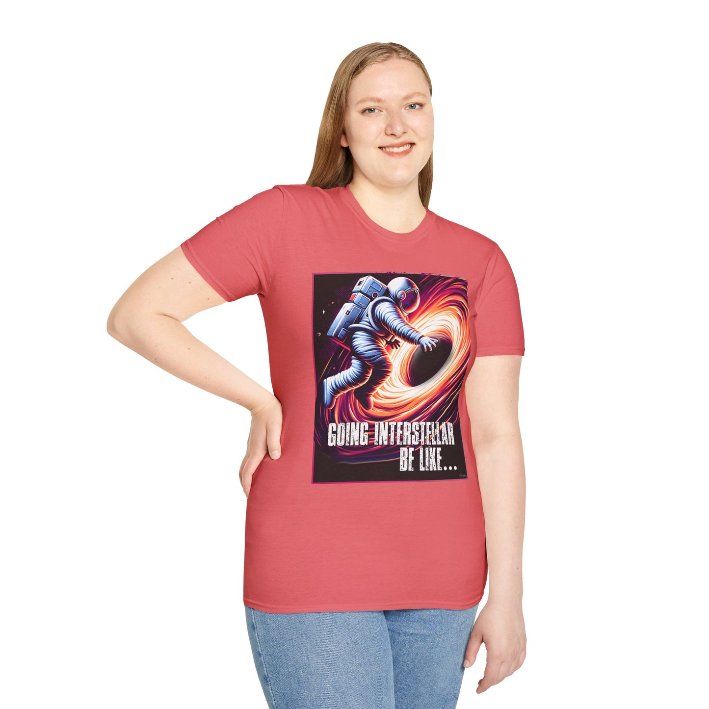 Interstellar BlackHole, Space Voyager Graphic Tee, Going Interstellar T-Shirt, Astronaut Shirt, Gift for Sci-Fi Lovers, Cool Casual Wear, t-shirts