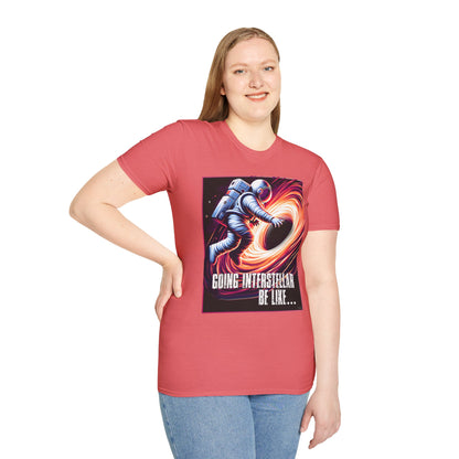 Interstellar BlackHole, Space Voyager Graphic Tee, Going Interstellar T-Shirt, Astronaut Shirt, Gift for Sci-Fi Lovers, Cool Casual Wear, t-shirts