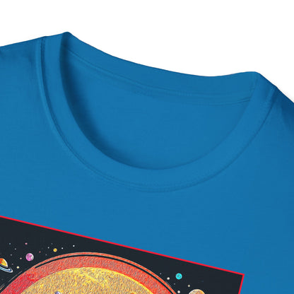Astronaut Adventure T-Shirt | Cosmic Space Tee, Unisex Graphic Shirt, Gift for Space Lovers, Festival Wear, Outer Space Design