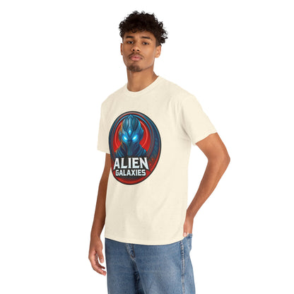Alien Galaxies T-Shirt — Sci‑Fi Alien Emblem Tee