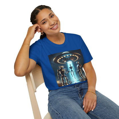 Retro Sci-Fi Unisex T-Shirt Cool Graphic Tee