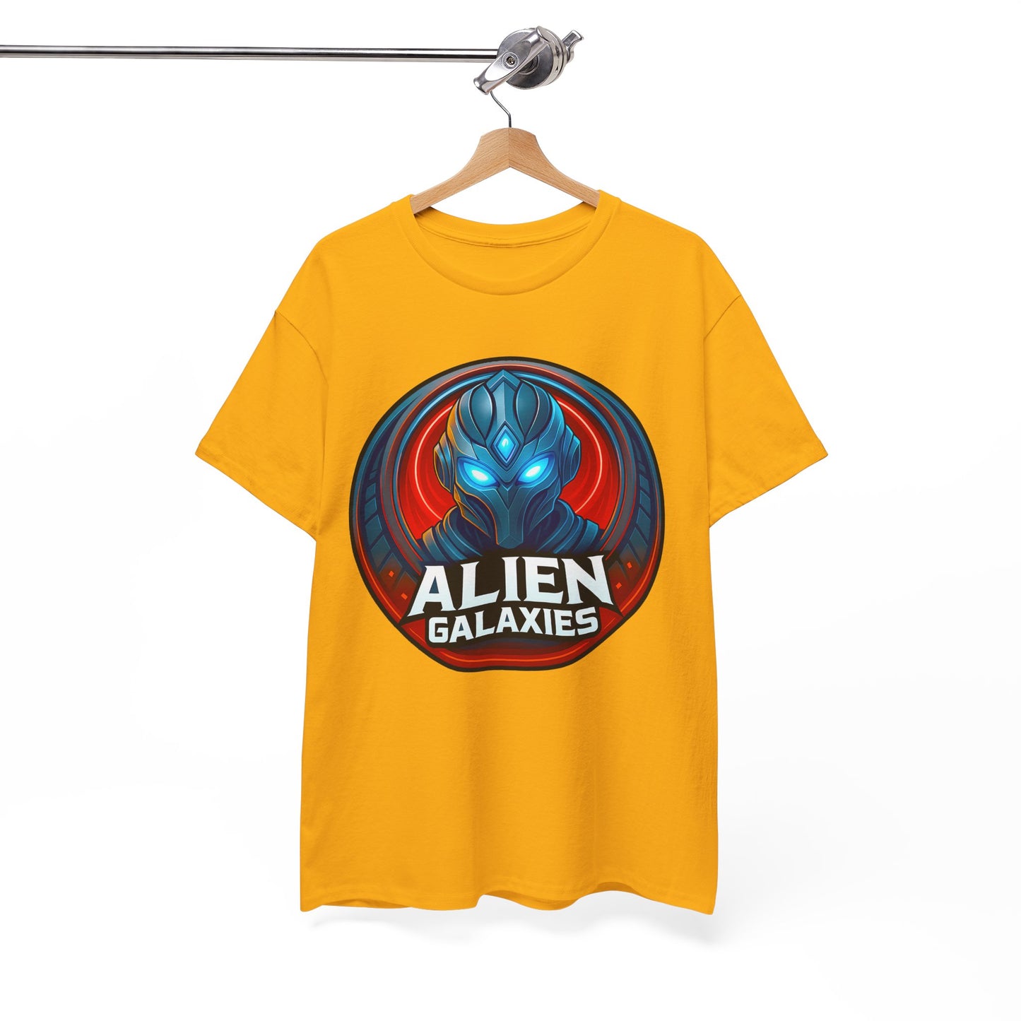 Alien Galaxies T-Shirt — Sci‑Fi Alien Emblem Tee, unisex, t-shirt, png, graphic design