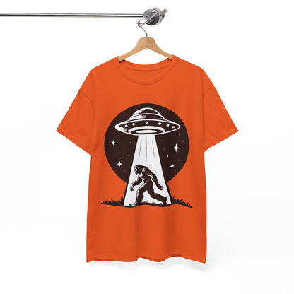 Bigfoot UFO Unisex Tee Graphic Design T-Shirt, GraphicTees, png, sublimation