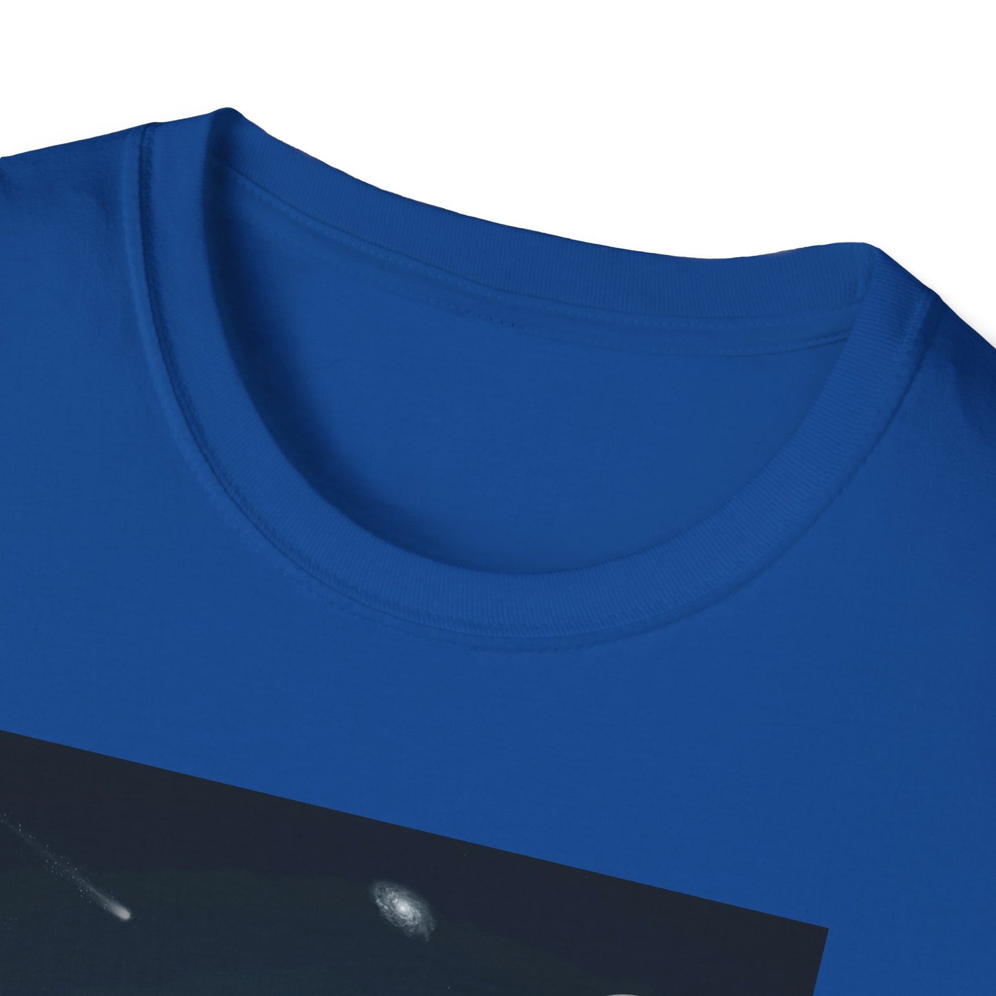 Cosmic Vibes Unisex T-Shirt - UFO & Moon Design, Relaxed Fit Tee for Space Lovers, Gift for Sci-Fi Fans, Casual Wear, Everyday Essentials, t-shirt, tshirt, png