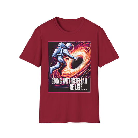 Interstellar BlackHole, Space Voyager Graphic Tee, Going Interstellar T-Shirt, Astronaut Shirt, Gift for Sci-Fi Lovers, Cool Casual Wear, t-shirts