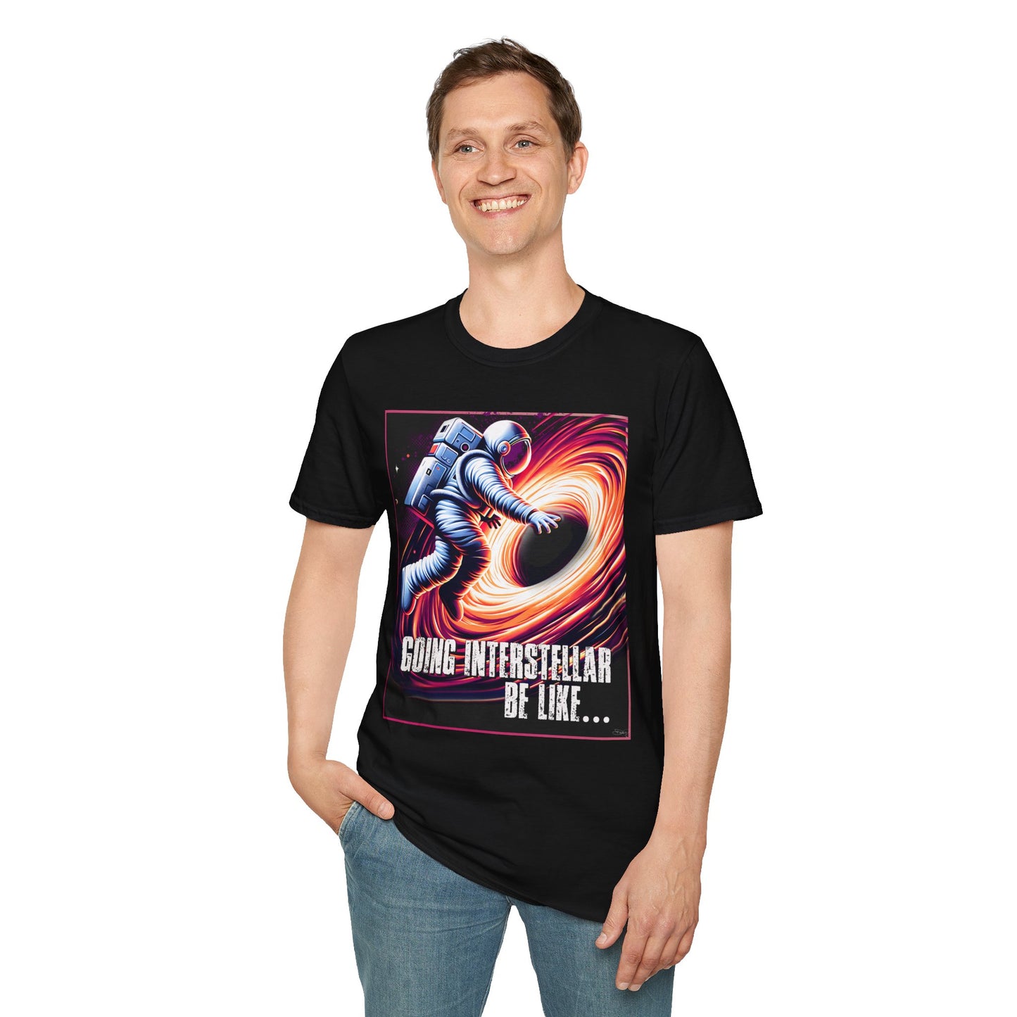 Interstellar BlackHole, Space Voyager Graphic Tee, Going Interstellar T-Shirt, Astronaut Shirt, Gift for Sci-Fi Lovers, Cool Casual Wear, t-shirts