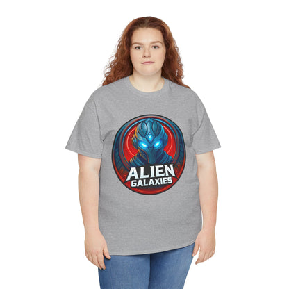 Alien Galaxies T-Shirt — Sci‑Fi Alien Emblem Tee, unisex, t-shirt, png, graphic design