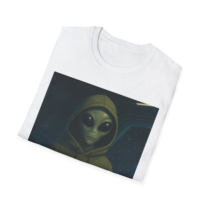 Humans Are Not Real, Alien Humor Unisex T-Shirt, Funny Graphic Tee, Space Lover Gift, Casual Wear, Gift for Nerds, Quirky Statement Shirt