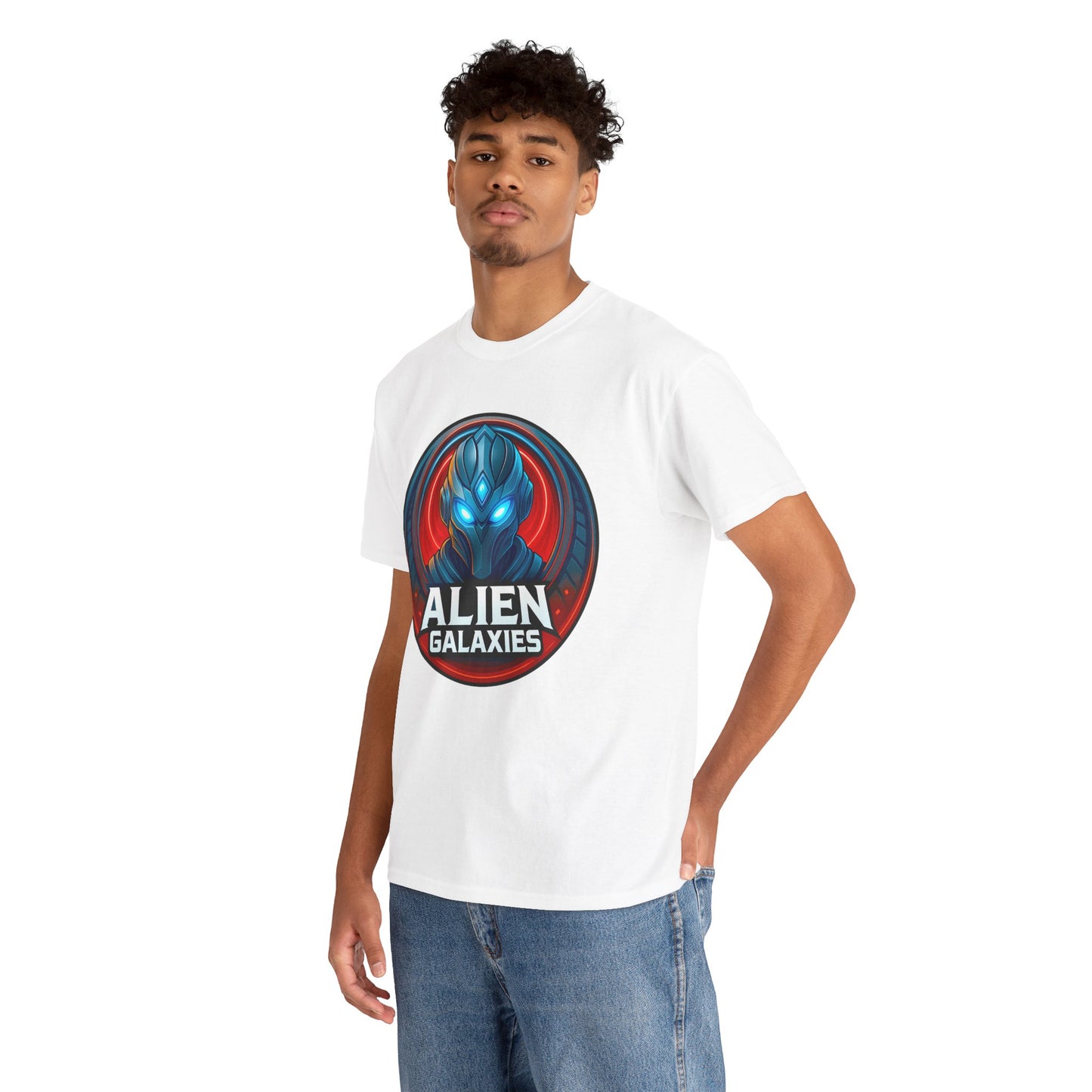 Alien Galaxies T-Shirt — Sci‑Fi Alien Emblem Tee