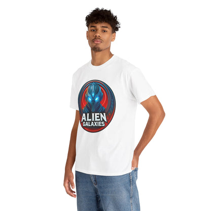 Alien Galaxies T-Shirt — Sci‑Fi Alien Emblem Tee