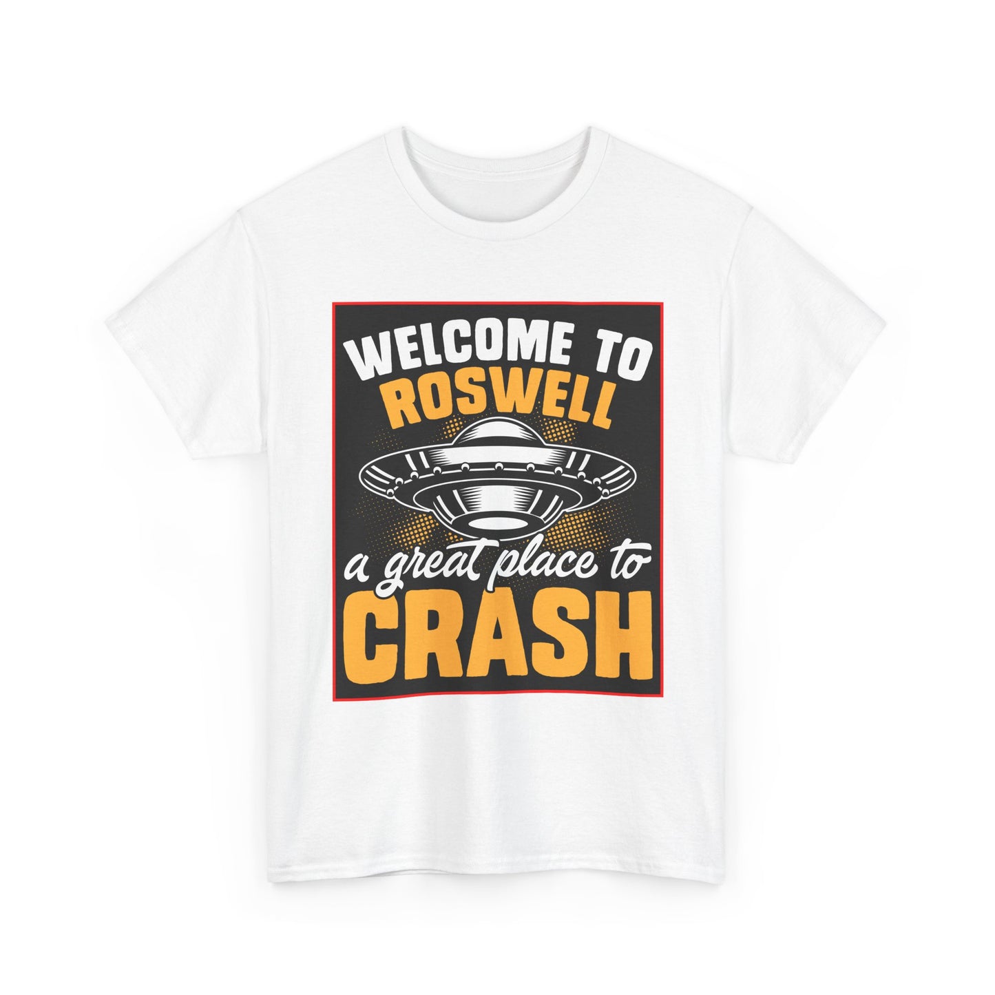 Roswell, UFO, Unisex Heavy Cotton Tee, graphic design, png, t-shirts, t-shirt, tshirts