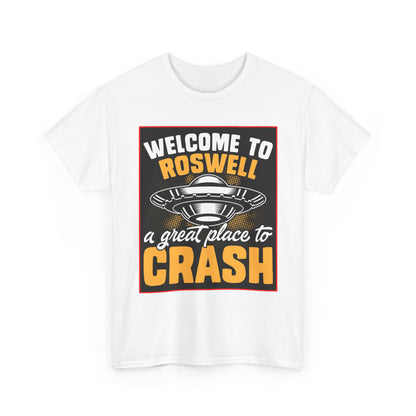 Roswell, UFO, Unisex Heavy Cotton Tee, graphic design, png, t-shirts, t-shirt, tshirts
