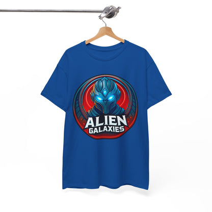 Alien Galaxies T-Shirt — Sci‑Fi Alien Emblem Tee, unisex, t-shirt, png, graphic design
