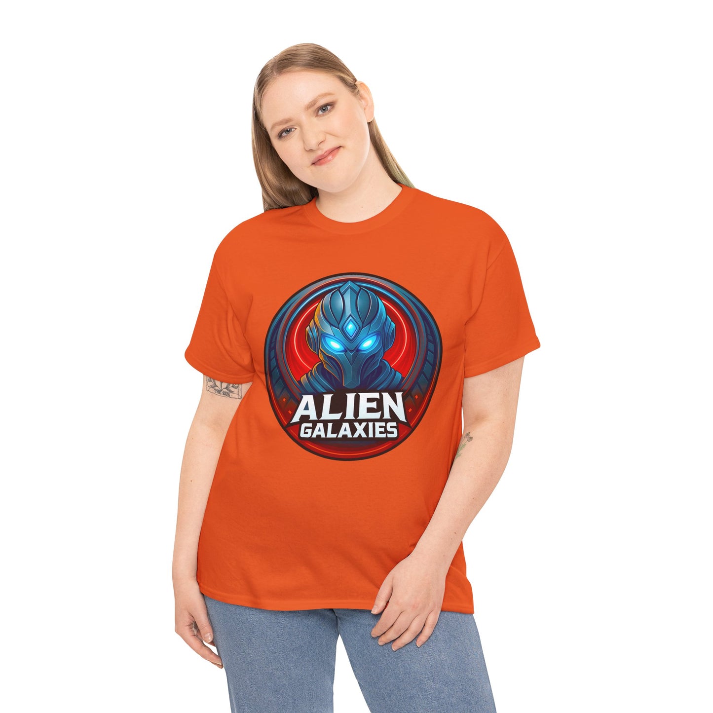 Alien Galaxies T-Shirt — Sci‑Fi Alien Emblem Tee