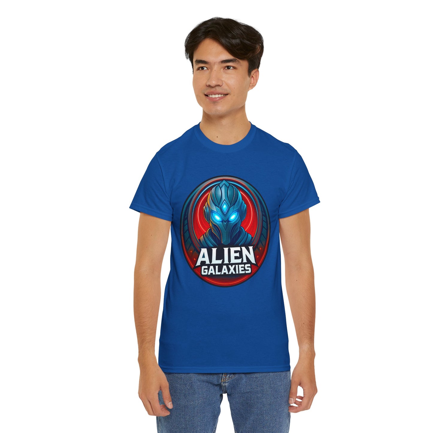 Alien Galaxies T-Shirt — Sci‑Fi Alien Emblem Tee