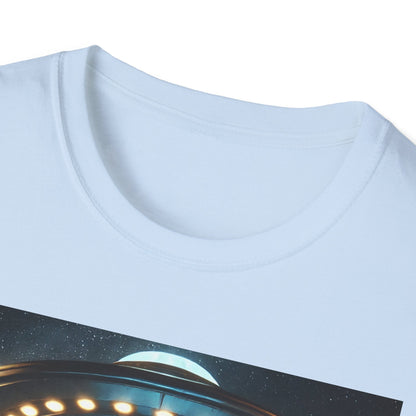 Retro Sci-Fi Unisex T-Shirt, Alien Design Shirt, Gift for Space Lovers, Cool Graphic Tee, Perfect for Sci-Fi Fans, Casual Wear