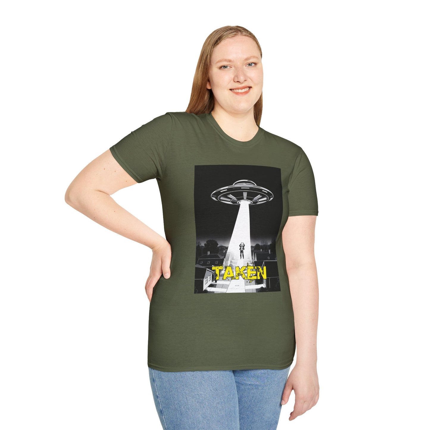 Taken 2, Alien Abduction, T-Shirt, UFO Lovers Tee, Sci-Fi Graphic, Unisex Casual Wear, Gift for Space Enthusiasts, graphic tees, t-shirts