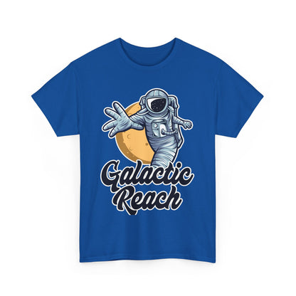 Galactic Reach, Astronaut, Unisex Heavy Cotton Tee, Express Delivery available, graphic design, png