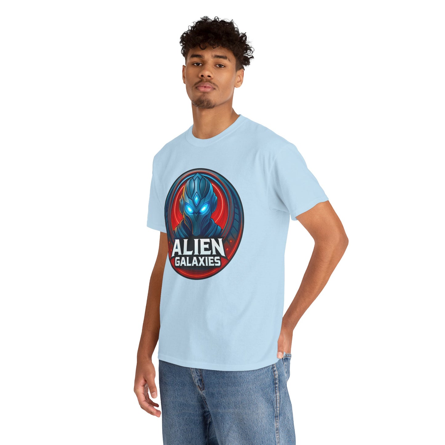 Alien Galaxies T-Shirt — Sci‑Fi Alien Emblem Tee