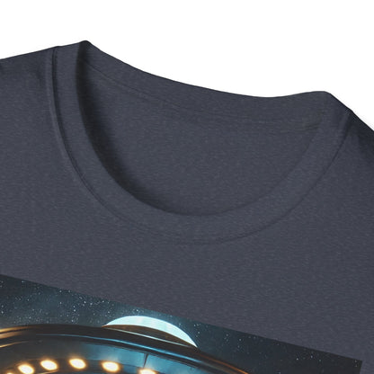Retro Sci-Fi Unisex T-Shirt, Alien Design Shirt, Gift for Space Lovers, Cool Graphic Tee, Perfect for Sci-Fi Fans, Casual Wear