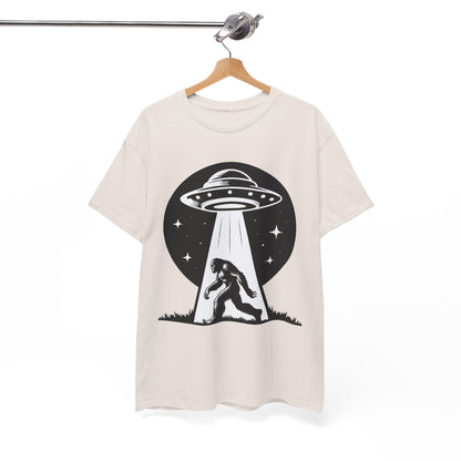 Bigfoot UFO Unisex Tee Graphic Design T-Shirt, GraphicTees, png, sublimation
