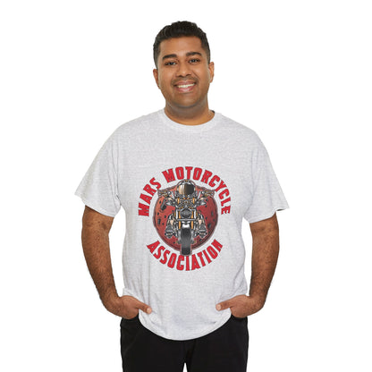 Mars Motorcycle Association Unisex Heavy Cotton Tee - Perfect Gift for Bikers