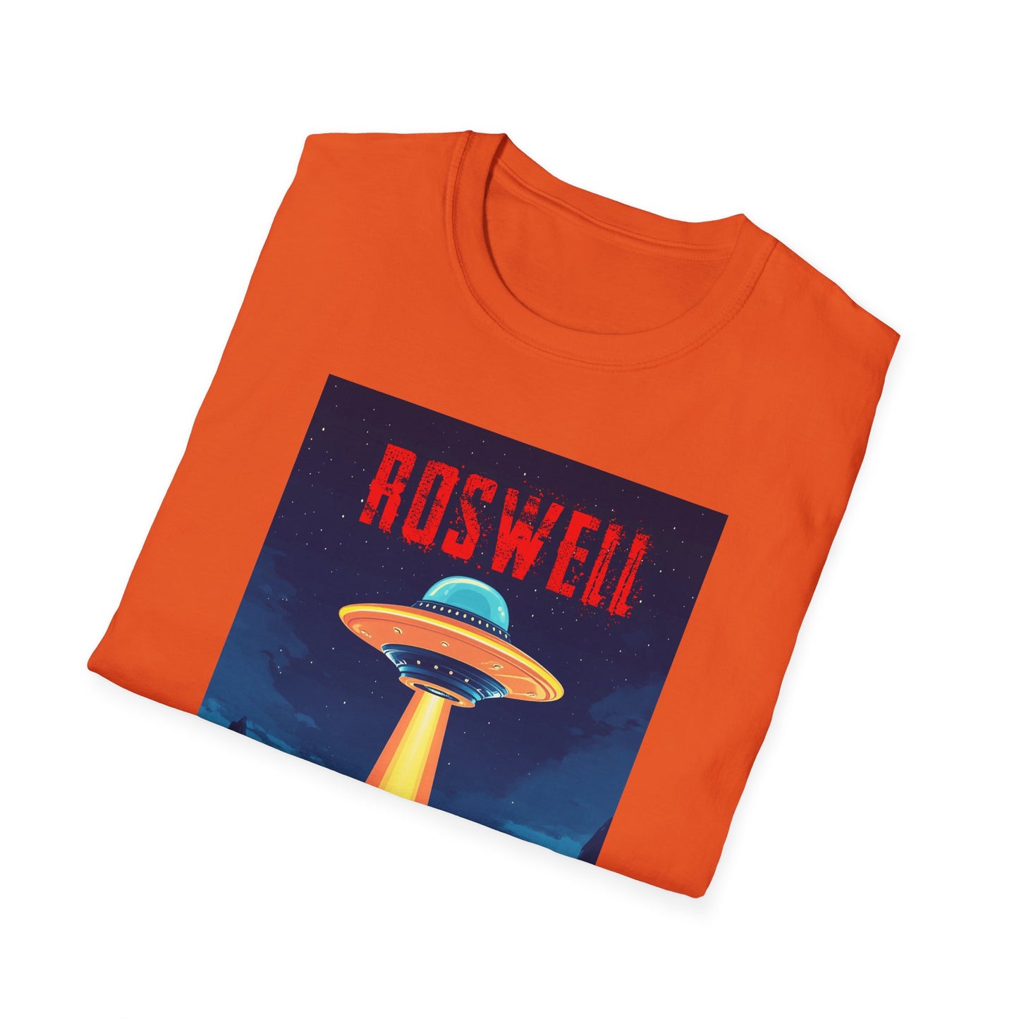 Roswell Alien Encounter Unisex T-Shirt, Retro Space UFO Tee, Sci-Fi Lovers Gift, Convention Wear, Extraterrestrial Tee, graphic design, png