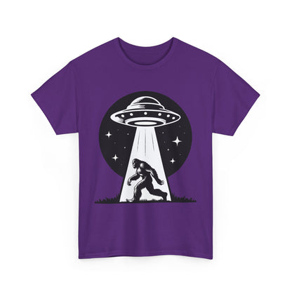 Bigfoot UFO Unisex Tee Graphic Design T-Shirt, GraphicTees, png, sublimation