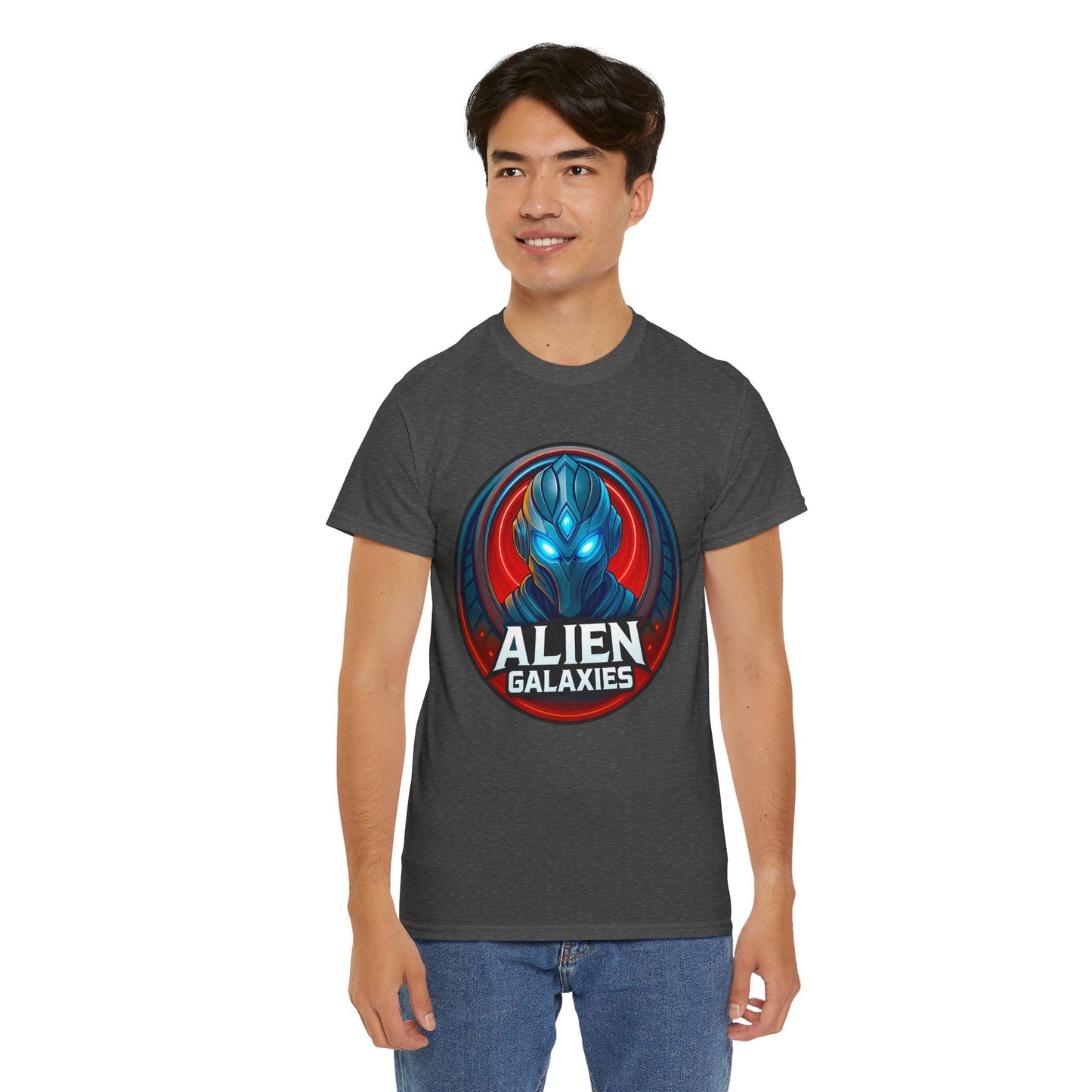 Alien Galaxies T-Shirt — Sci‑Fi Alien Emblem Tee