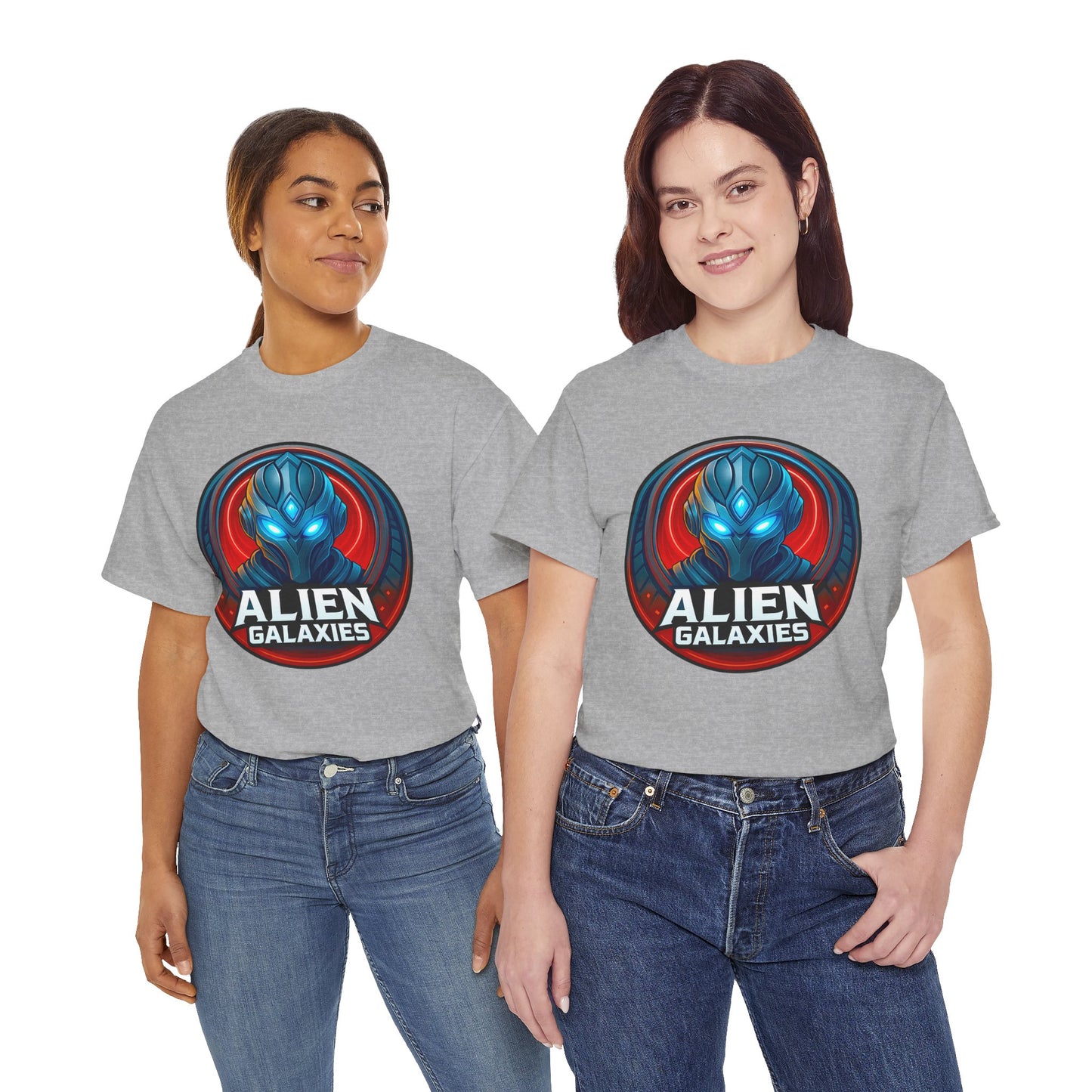 Alien Galaxies T-Shirt — Sci‑Fi Alien Emblem Tee