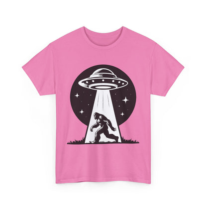 Bigfoot UFO Unisex Tee Graphic Design T-Shirt, GraphicTees, png, sublimation