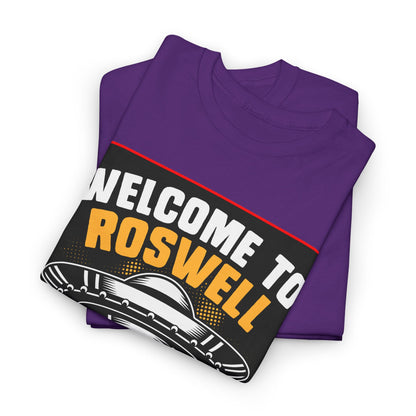 Roswell, UFO, Unisex Heavy Cotton Tee